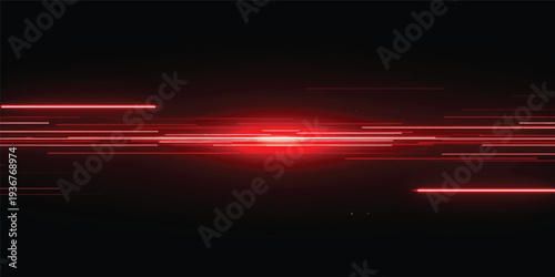An abstract red technology background features a glowing digital pattern of bright lines and dark textures, creating a motion-filled energy concept perfect for a modern wallpaper or web backdrop