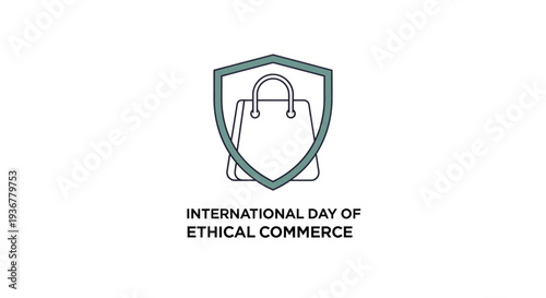 Free Download International Day of Ethical Commerce shopping bag icon. - GFXLoad