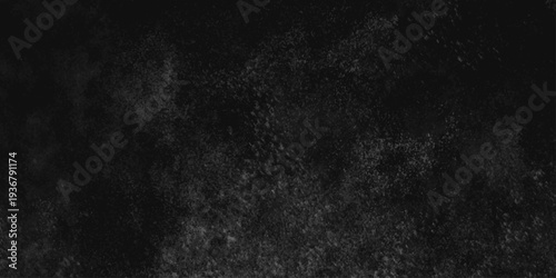 Abstract black gray wall textured background. Empty gray rusty stone or metal surface texture. Dark smoke texture. Black and white grunge wall. Light fog backgrounds. Cloud sky night. Slate surface.