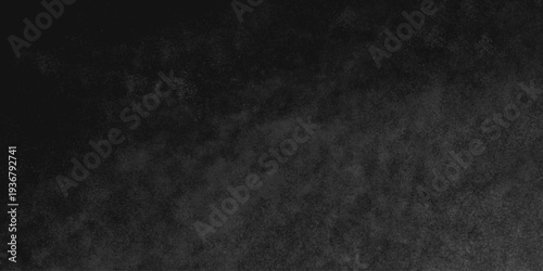 Abstract black gray wall textured background. Empty gray rusty stone or metal surface texture. Dark smoke texture. Black and white grunge wall. Light fog backgrounds. Cloud sky night. Slate surface.