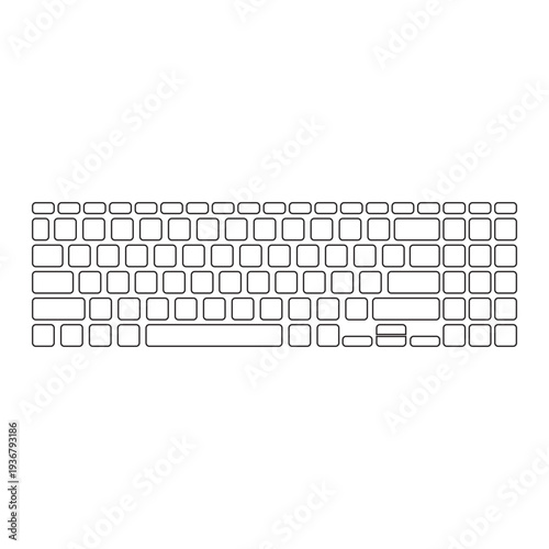 ultra thin wired computer keyboard