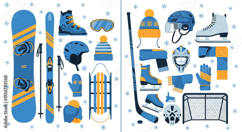 Assorted Sweet Pastries and Donuts Collection with Croissants Eclairs Cookies and Chocolate Glazed Bakery Vector Illustration