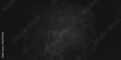 Abstract black gray wall textured background. Empty gray rusty stone or metal surface texture. Dark smoke texture. Black and white grunge wall. Light fog backgrounds. Cloud sky night. Slate surface.