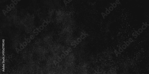 Abstract black gray wall textured background. Empty gray rusty stone or metal surface texture. Dark smoke texture. Black and white grunge wall. Light fog backgrounds. Cloud sky night. Slate surface.