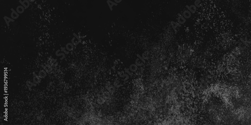 Abstract black gray wall textured background. Empty gray rusty stone or metal surface texture. Dark smoke texture. Black and white grunge wall. Light fog backgrounds. Cloud sky night. Slate surface.