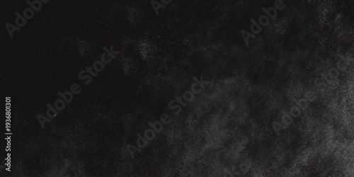 Abstract black gray wall textured background. Empty gray rusty stone or metal surface texture. Dark smoke texture. Black and white grunge wall. Light fog backgrounds. Cloud sky night. Slate surface.
