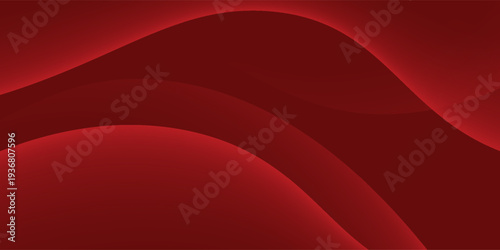 Red abstract background with dynamic shapes composition simple