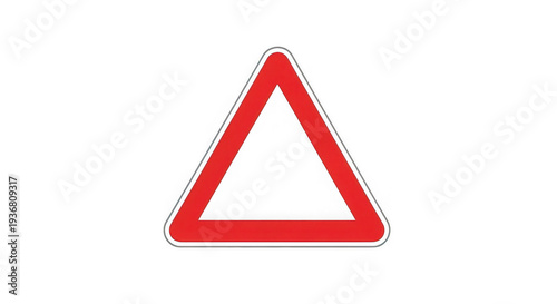 Free Download Red triangular warning sign on transparent background isolated - GFXLoad