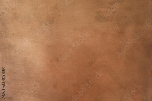 Minimal copper metallic background with natural warm tones. Copy space. 