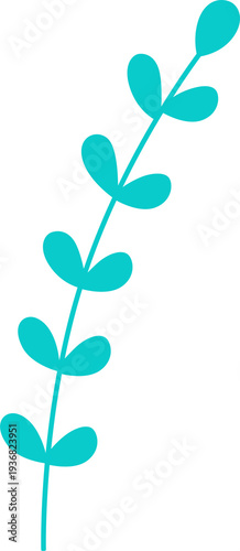 Abstract vector illustration of a spring tree with pink heart leaves and floral blossoms featuring a colorful butterfly and summer nature pattern design