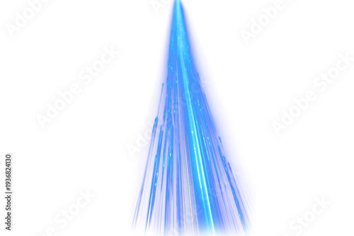 Bright abstract star burst