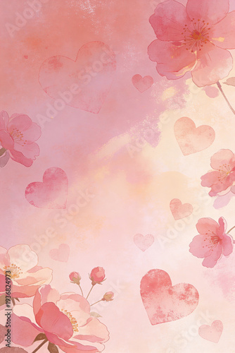 AI Generated. Abstract Mothers day Background