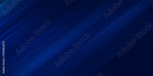 A dark blue abstract background featuring soft wave patterns and glowing digital lines that create a motion blur effect for a professional artistic wallpaper design