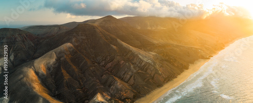 Panel kuchenny z motywem Fuerteventura, Canary Islands, Spain