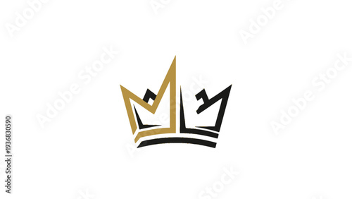 3d golden crown