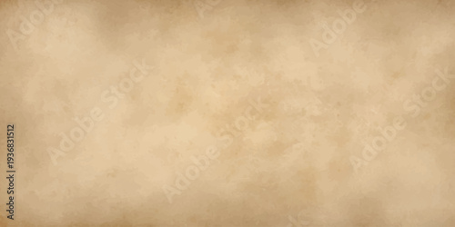 A vintage brown parchment background featuring a stained and aged grunge paper texture with a worn antique design and blank retro material