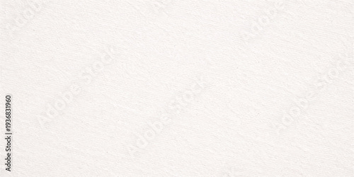 A clean, blank white paper texture background with a light grey linen pattern provides an empty, seamless surface for a rough material canvas design