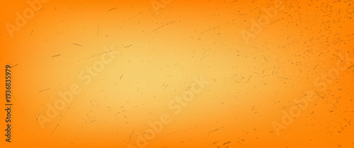 Warm orange grunge background with subtle scratched texture and light center, perfect for autumn posters, vintage labels, banners and modern web design