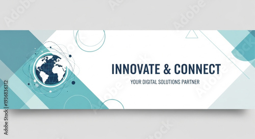 Innovative and Connecting Business Technology Banner.