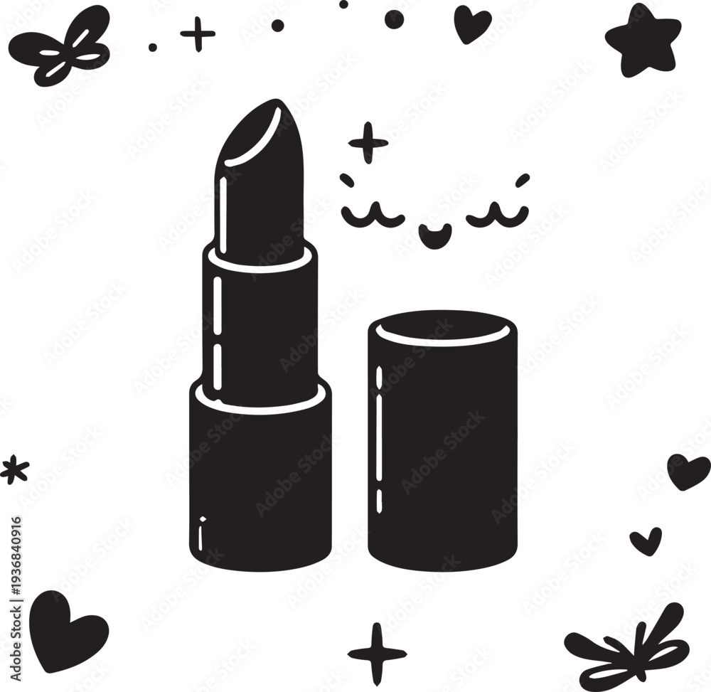 Obraz premium set of lipsticks