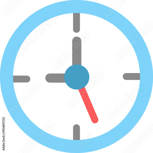 Time icon. Clock symbol. Time tracking sign