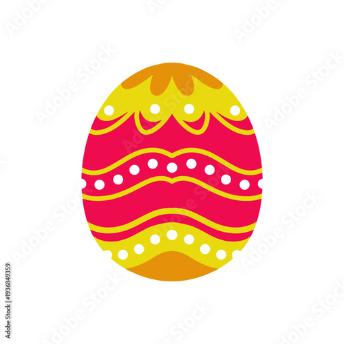 Colorful Easter egg illustrations with unique patterns. Ideal for holiday greeting cards and spring celebration designs