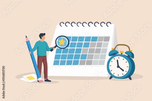 Simple Plan With Time Concept