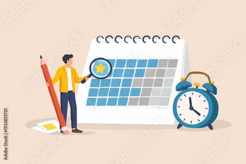 Simple Calendar Planning View