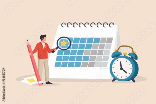 Simple Calendar Planning View