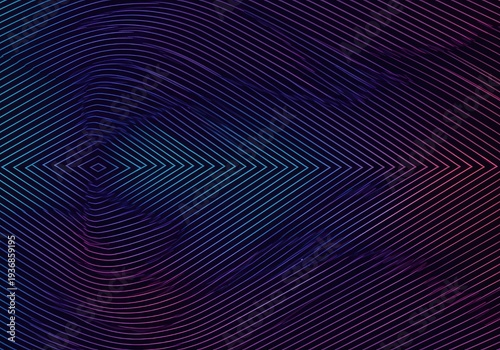 Abstract geometric pattern with endless repeating lines creating a hypnotic, flowing visual rhythm and depth ,symmetry ,line ,repetition