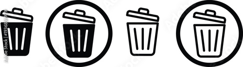 Recyclable plastic cup symbols