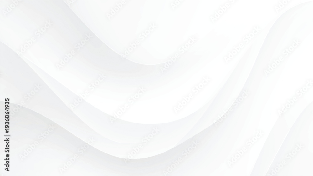 Obraz premium White abstract wavy background design element for web and print