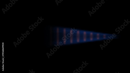 jet afterburner flame with alpha channel