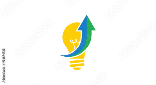 Innovative Idea Bright Idea Lightbulb Growth Progress.