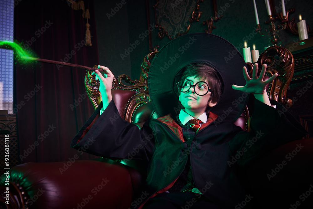 Fototapeta premium Sorcery Power Gesture