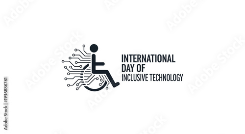 International Day of Inclusive Technology logo with accessibility symbol.