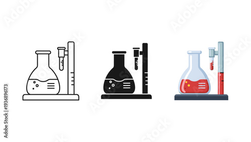 Laboratory Beaker Flask Experiment Scientific Research