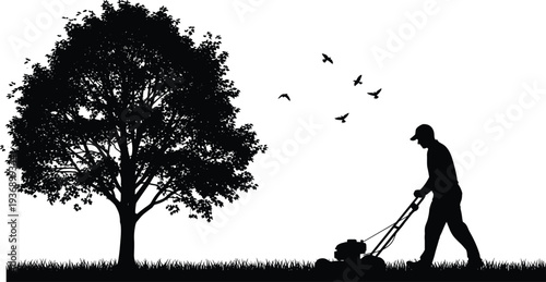 Halloween silhouette collection featuring spooky monsters witch ghost zombie vampire werewolf and haunted castle icons for party invitation and holiday decor.