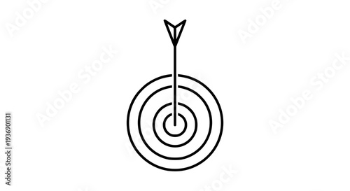 Target and Arrow Icon