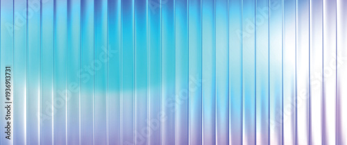 Abstract glass ripple background, Grainy background glowing blurred color flow banner poster cover design, noise texture. Refracted Glass Gradient Effect. Ribbed glass morphism texture