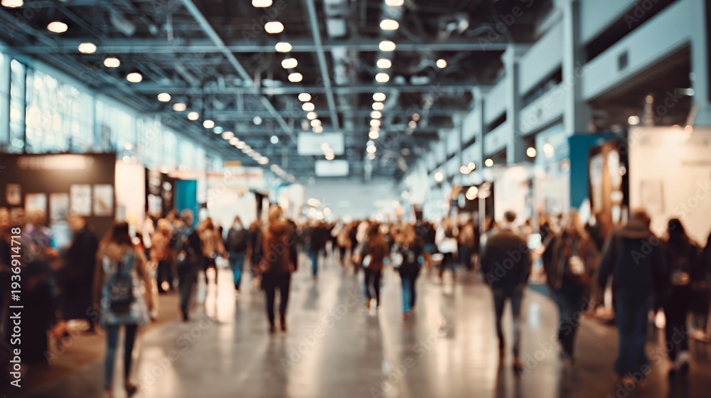 Fototapeta premium Global Expo Hub: Navigating Modern Trade Shows & Industry Events