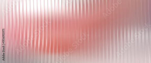 Abstract glass ripple background, Grainy background glowing blurred color flow banner poster cover design, noise texture. Refracted Glass Gradient Effect. Ribbed glass morphism texture