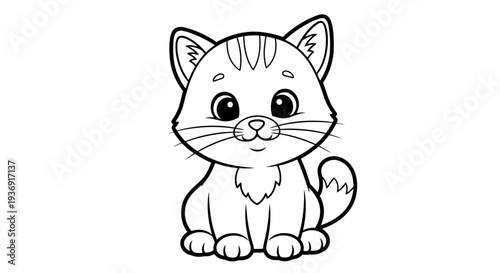 Sitting Cat Vector