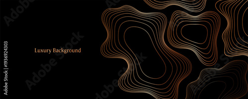  Elegant wood texture with golden rings and organic patterns. Luxury tree bark background perfect for sophisticated design projects and premium invitations.