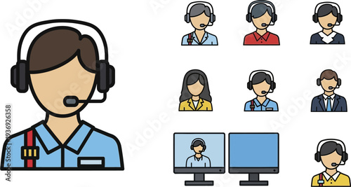 Help Desk Specialist With Computer Support And Users