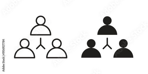 Partner icon Symbol for App and Web UI Design Vectors