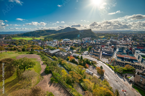 Calton Hill. edinburgh is the compact and hilly capital of Scotland. It has a medieval Old Town and an elegant Georgian New Town.