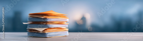 Stack of paper Document pile Office paperwork Paperwork stack File folder Paper sheets Document organization Office desk Work documents Paperwork management Paper Folder Document Office Business