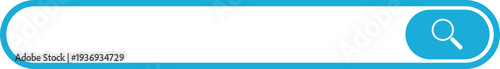 A clean, modern search bar interface with a magnifying glass icon, ready for web or app integration
