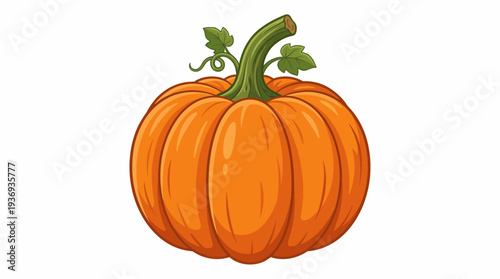 pumpkin isolated on white